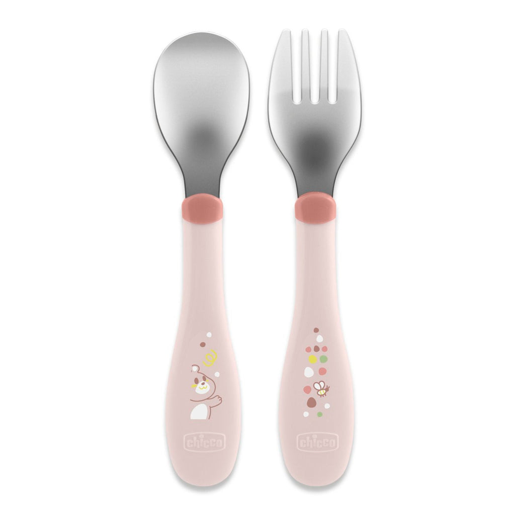 Chicco - Posate Inox 18M+