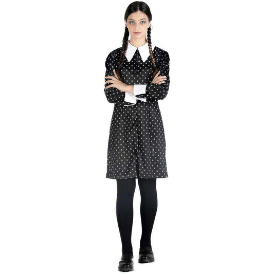 Ciao - Costume Mercoledì Con Parrucca