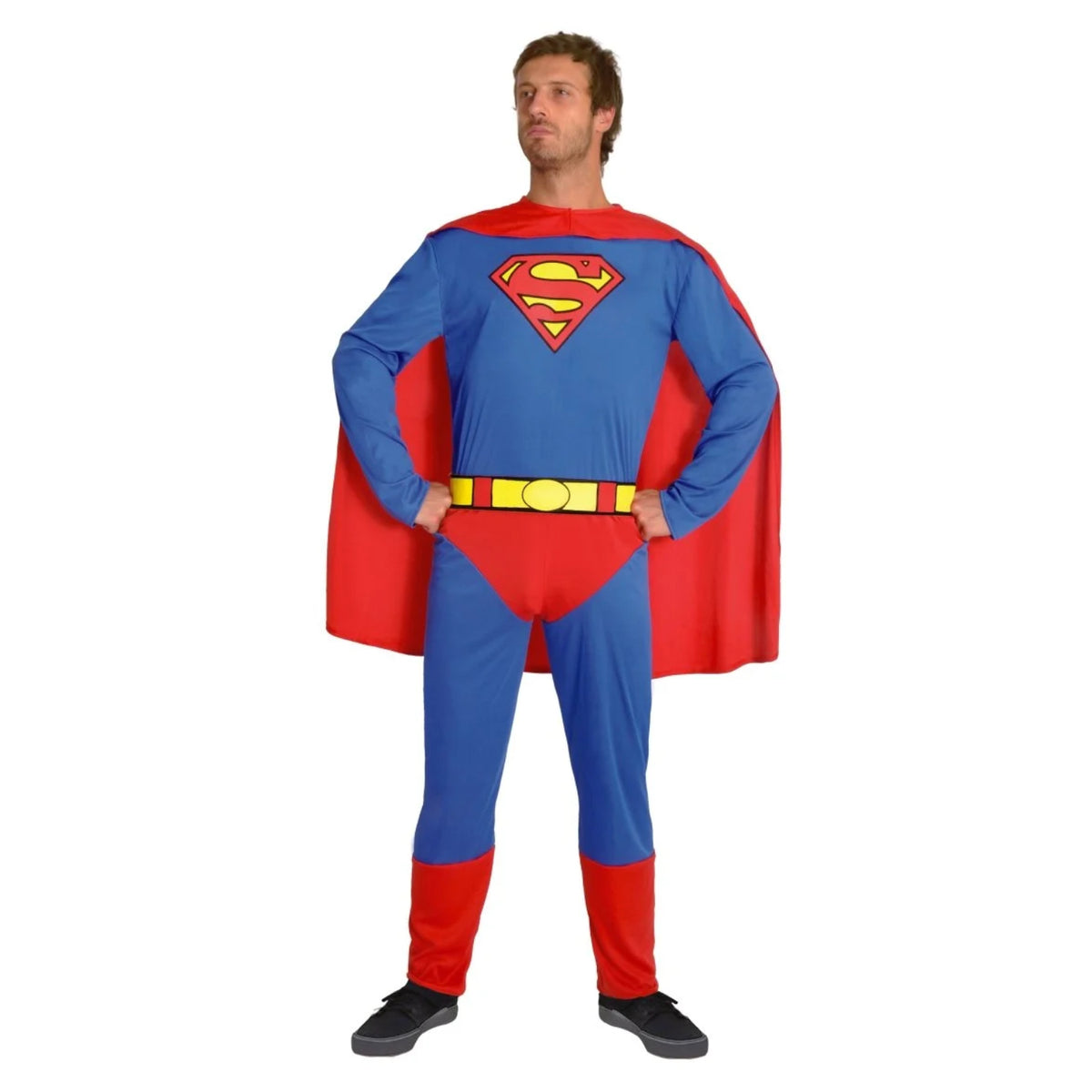 Ciao - Costume da Superman blu e rosso da uomo