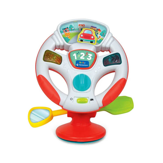 Clementoni - Baby Gira E Guida Volante Attività