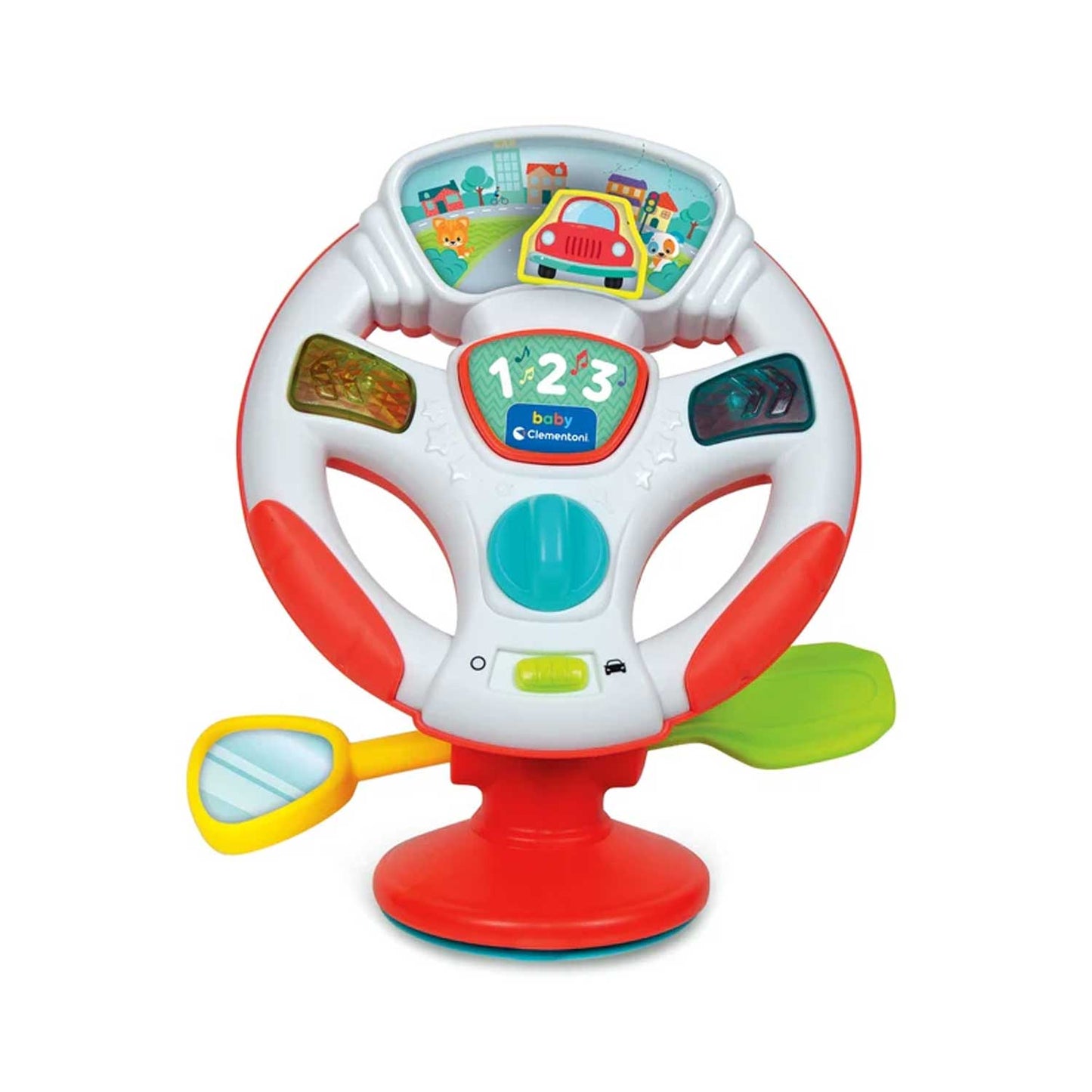 Clementoni - Baby Gira E Guida Volante Attività