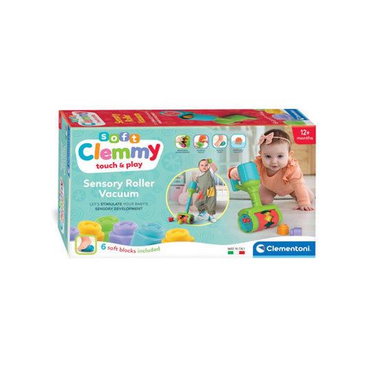 Clementoni - Clemmy Baby Sensory Roller Vacuum