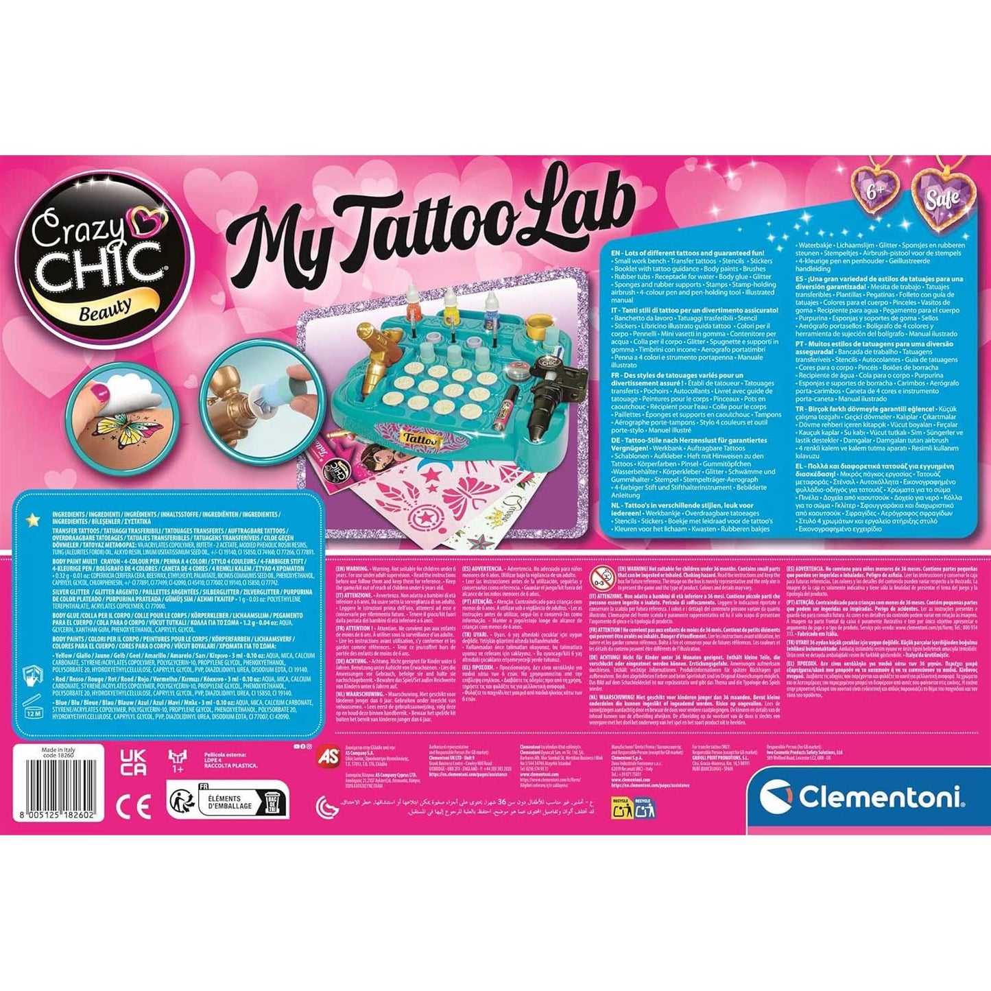 Clementoni - Crazy Chic Tattoo Studio