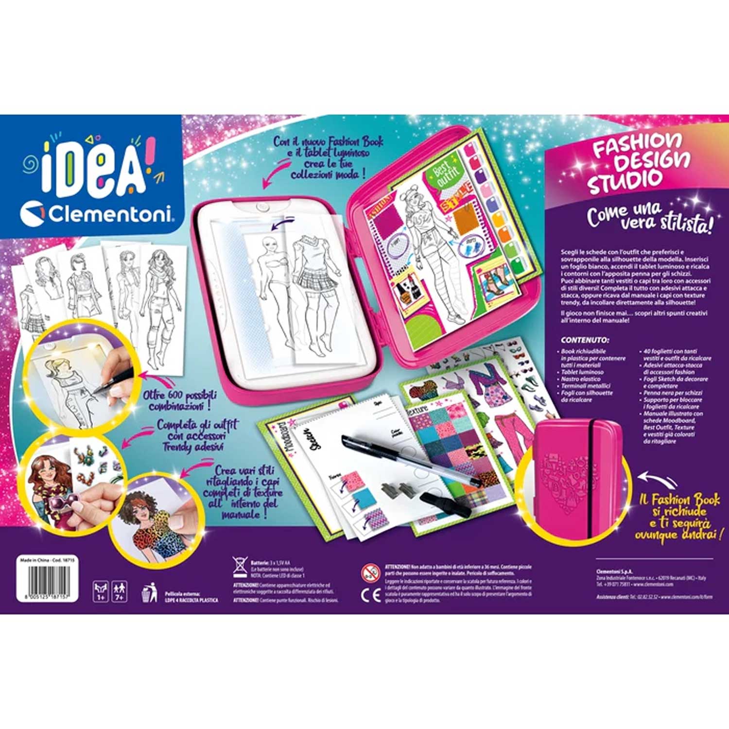 Clementoni - Idea Fashion Design Studio 18715