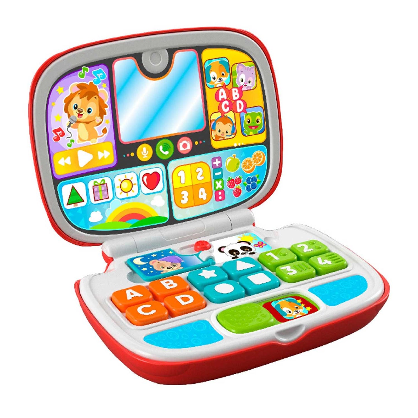 Clementoni -  Baby Laptop Amici Animali 17677