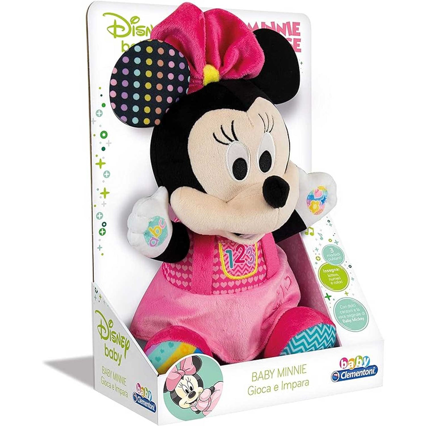 Clementoni - Baby Minnie Plays And Learns 17304