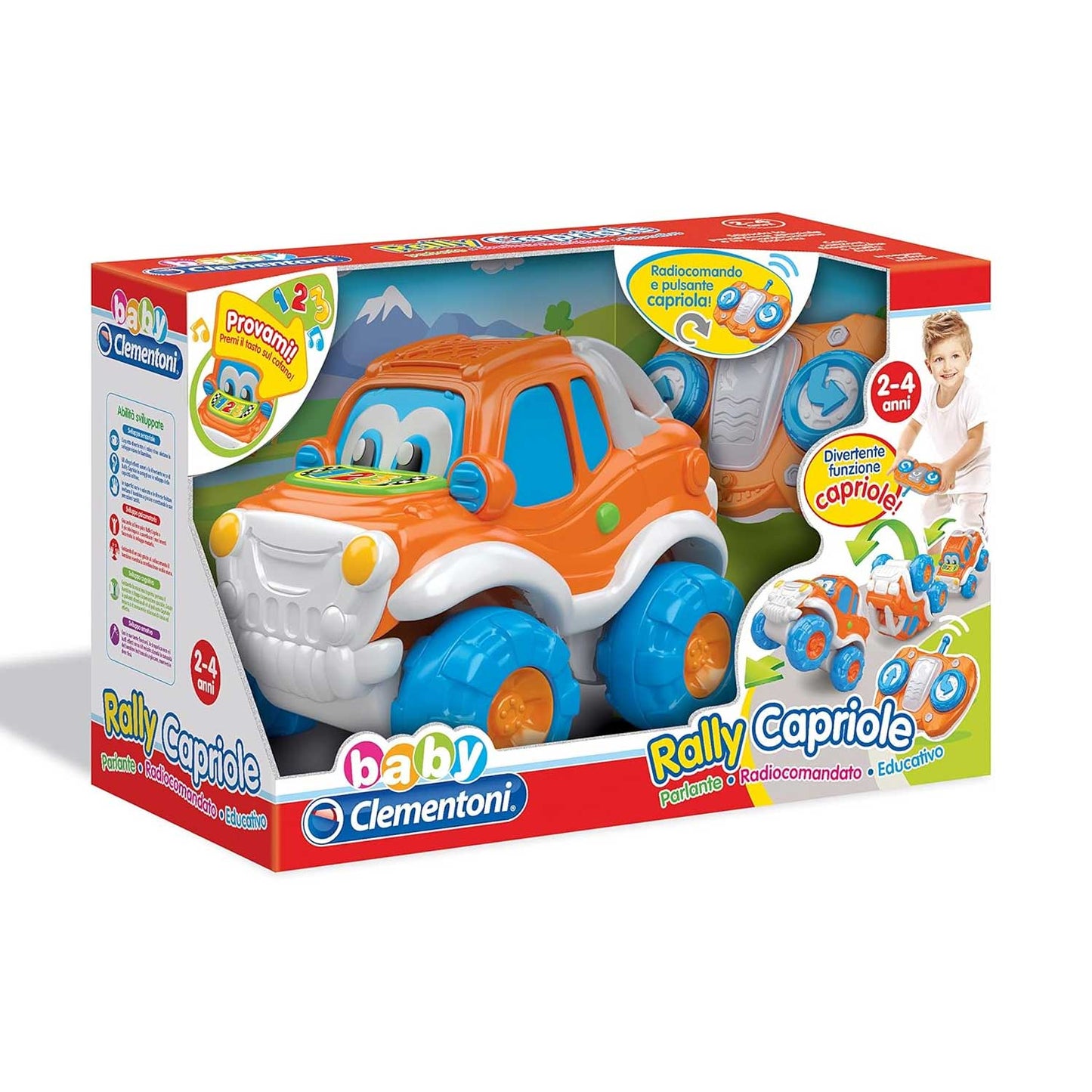 Clementoni - Rally Capriole Macchinina Telecomandata 17996