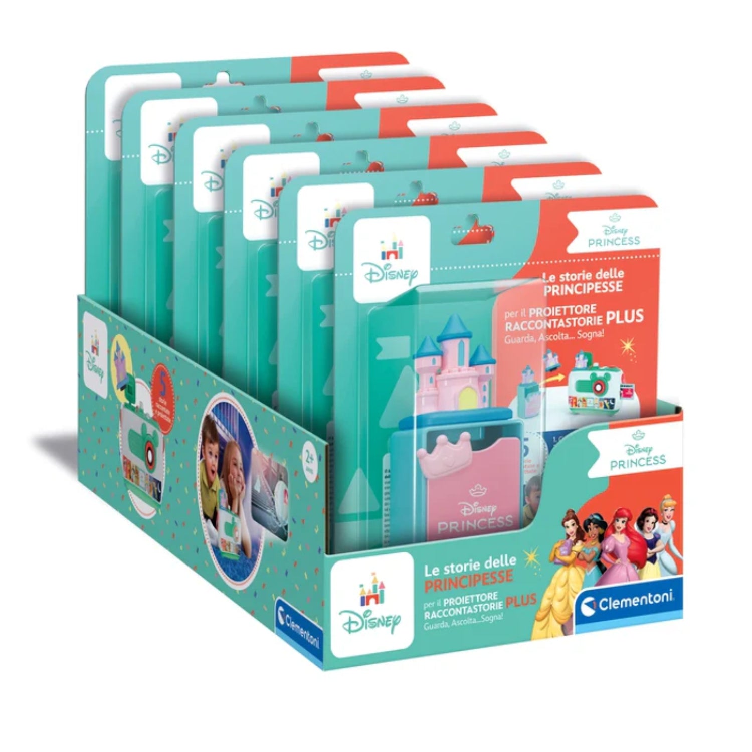 Clementoni - Baby Cartuccia Proiettore Raccontastorie Plus Princess 2 17619