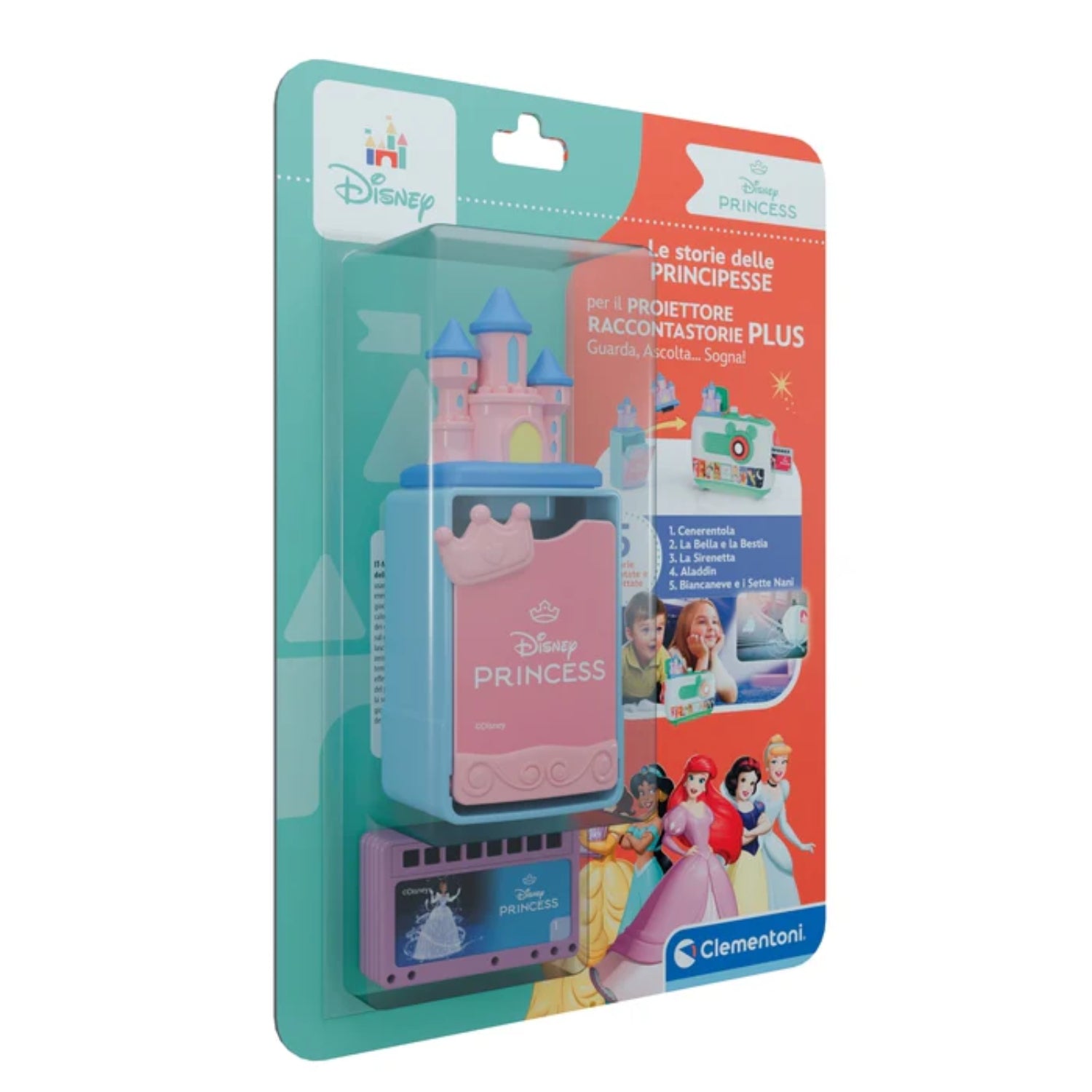 Clementoni - Baby Cartuccia Proiettore Raccontastorie Plus Princess 2 17619