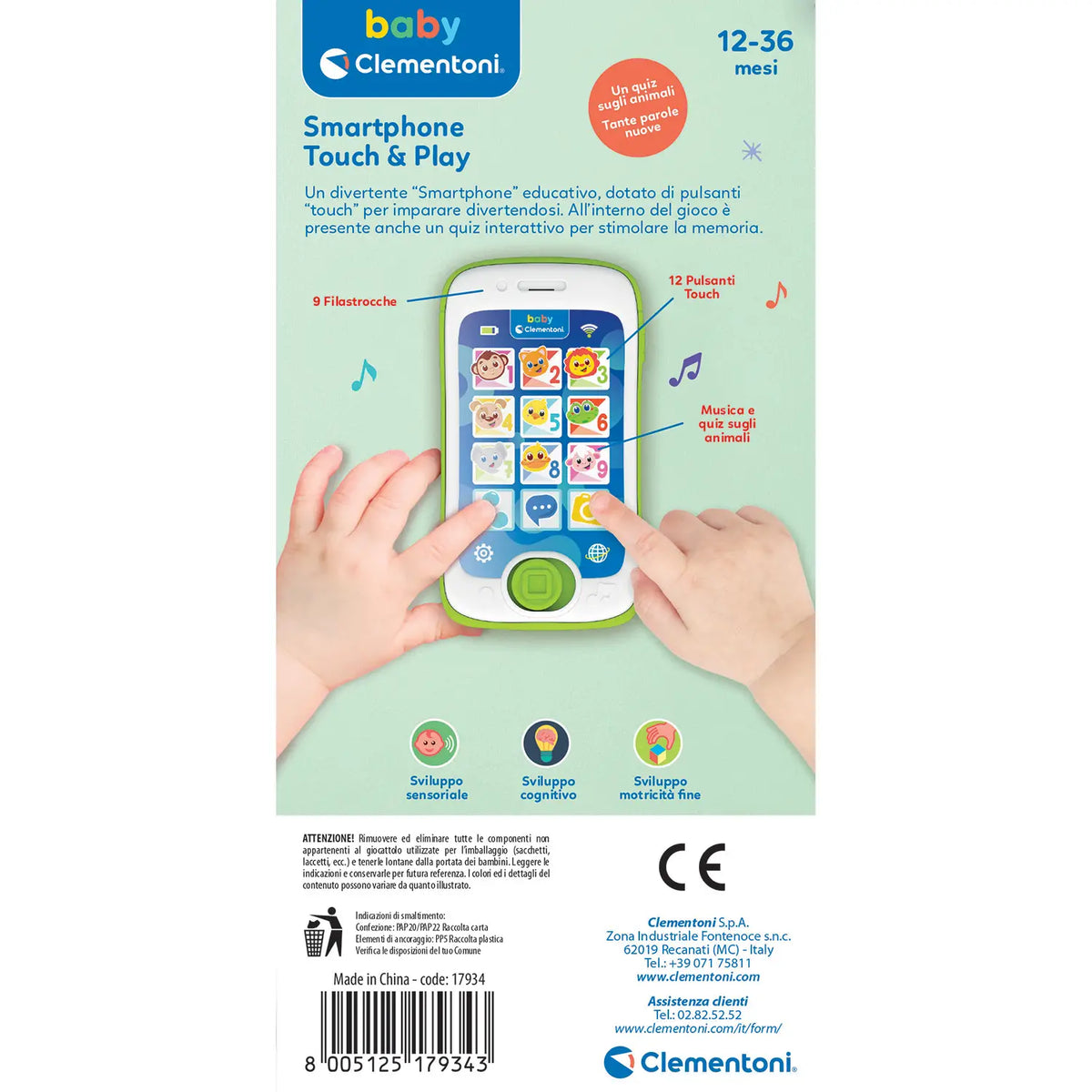 Clementoni - Smartphone Touch & Play 17934