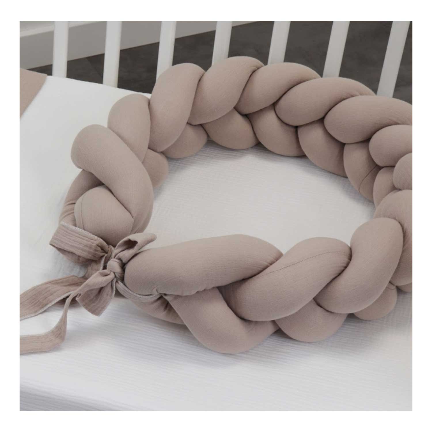 Cora - Linea Bibo: Treccia Paracolpi Per Mini Culla