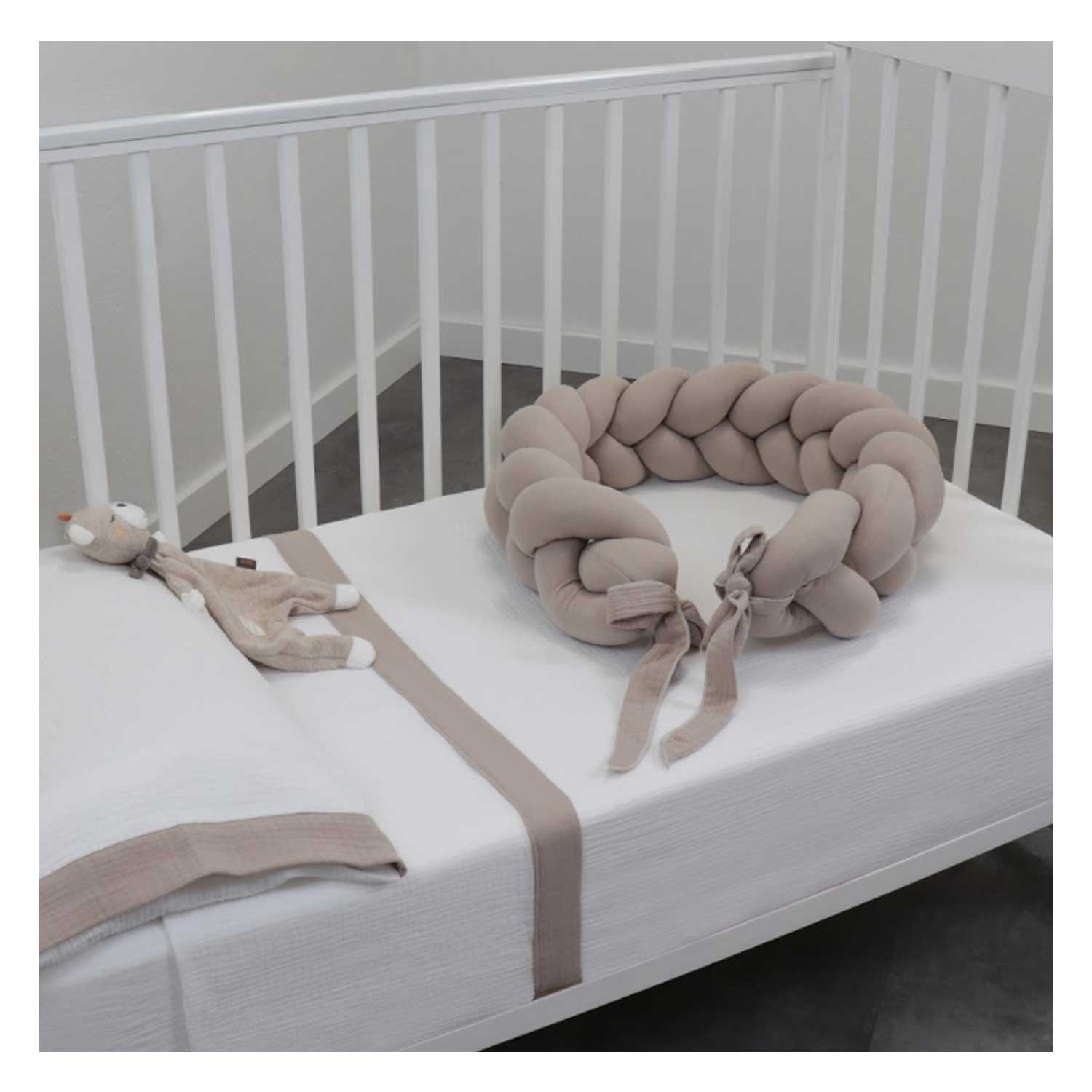 Cora - Linea Bibo: Treccia Paracolpi Per Mini Culla