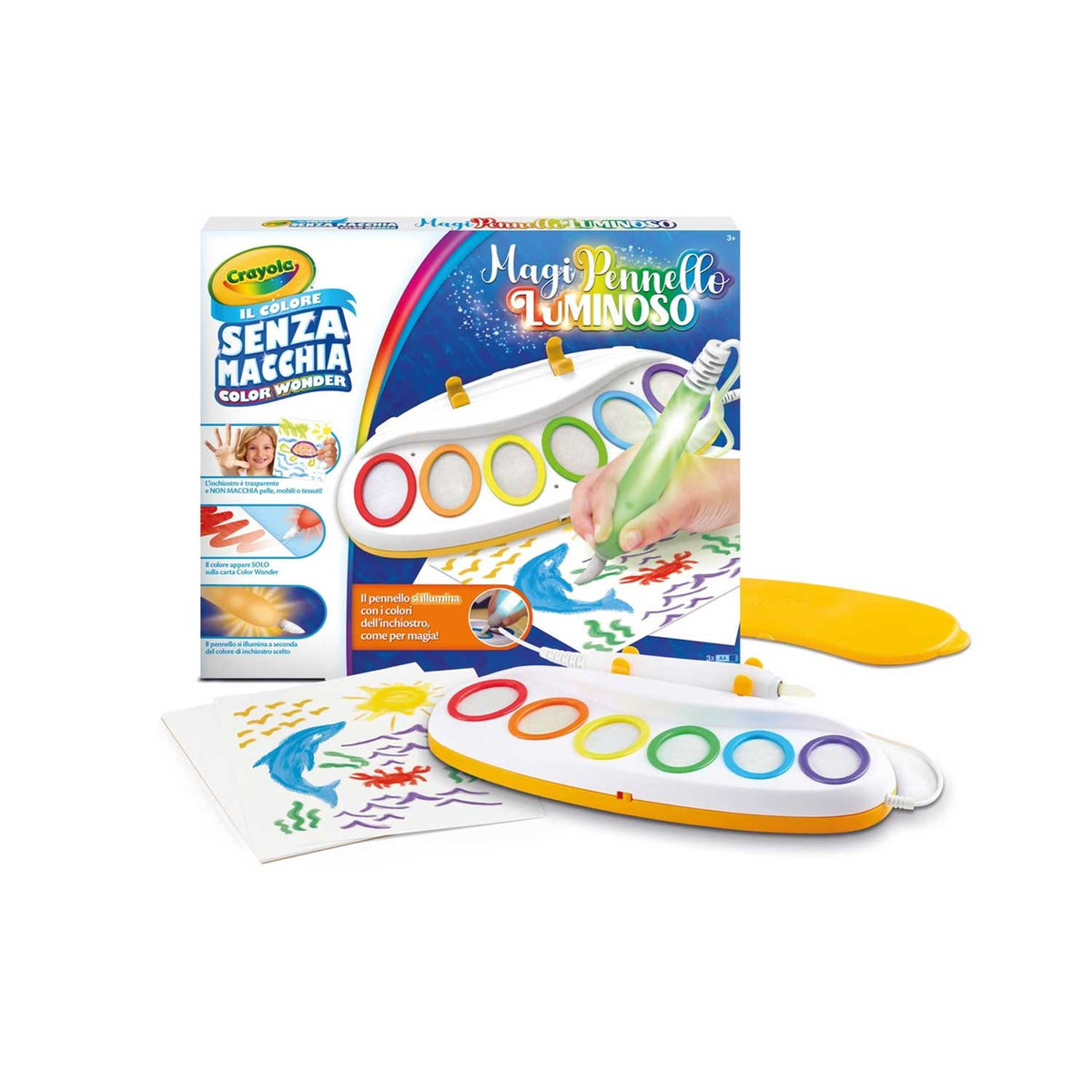 Crayola - Color Wonder Pennello Magico Luminoso