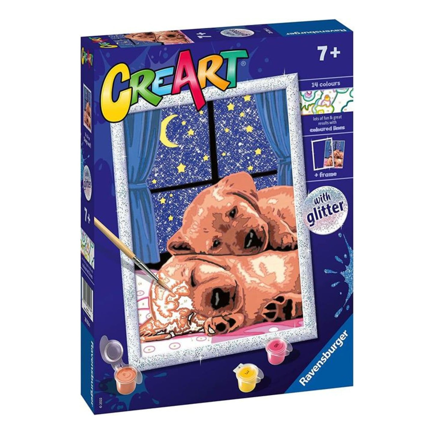 Ravensburger - CreArt Serie D - Coppia Di Cagnolini