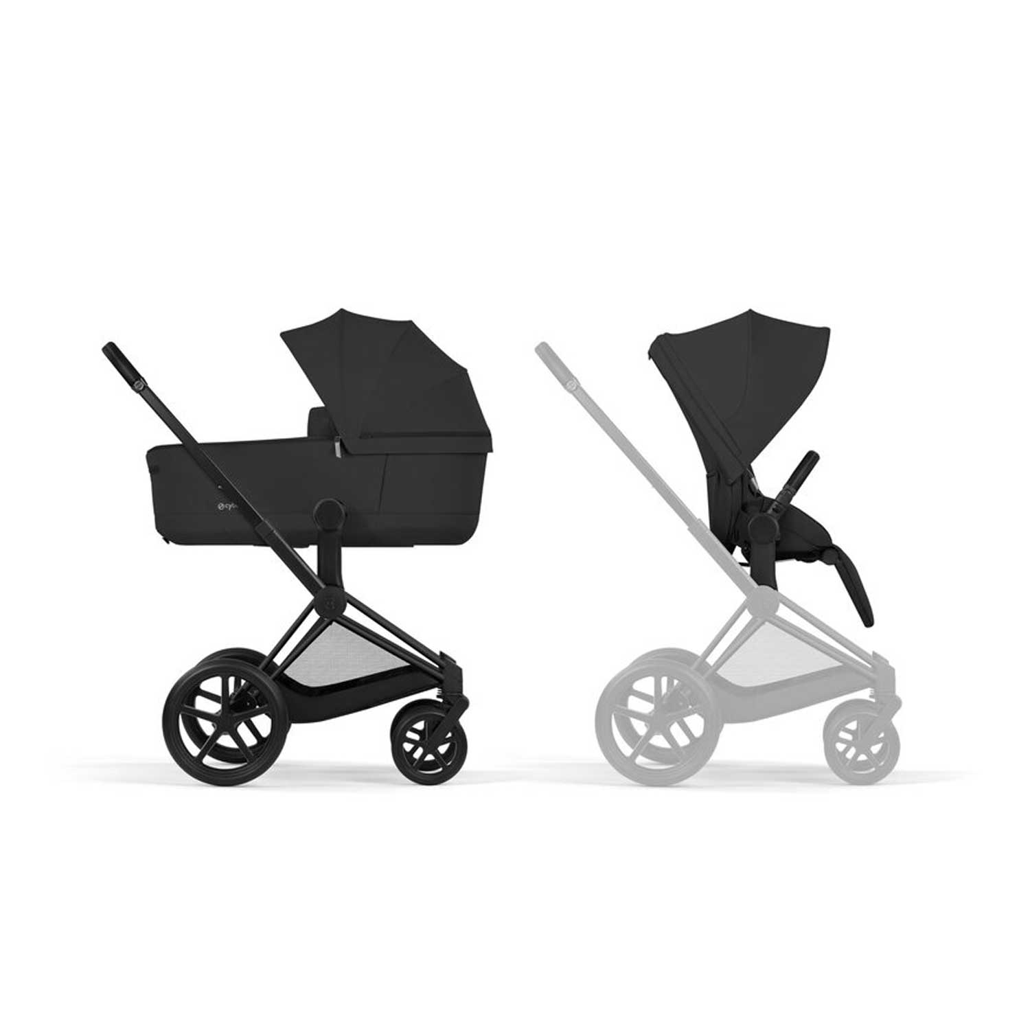 Cybex - Duo Priam Comfort: Passeggino + Navicella