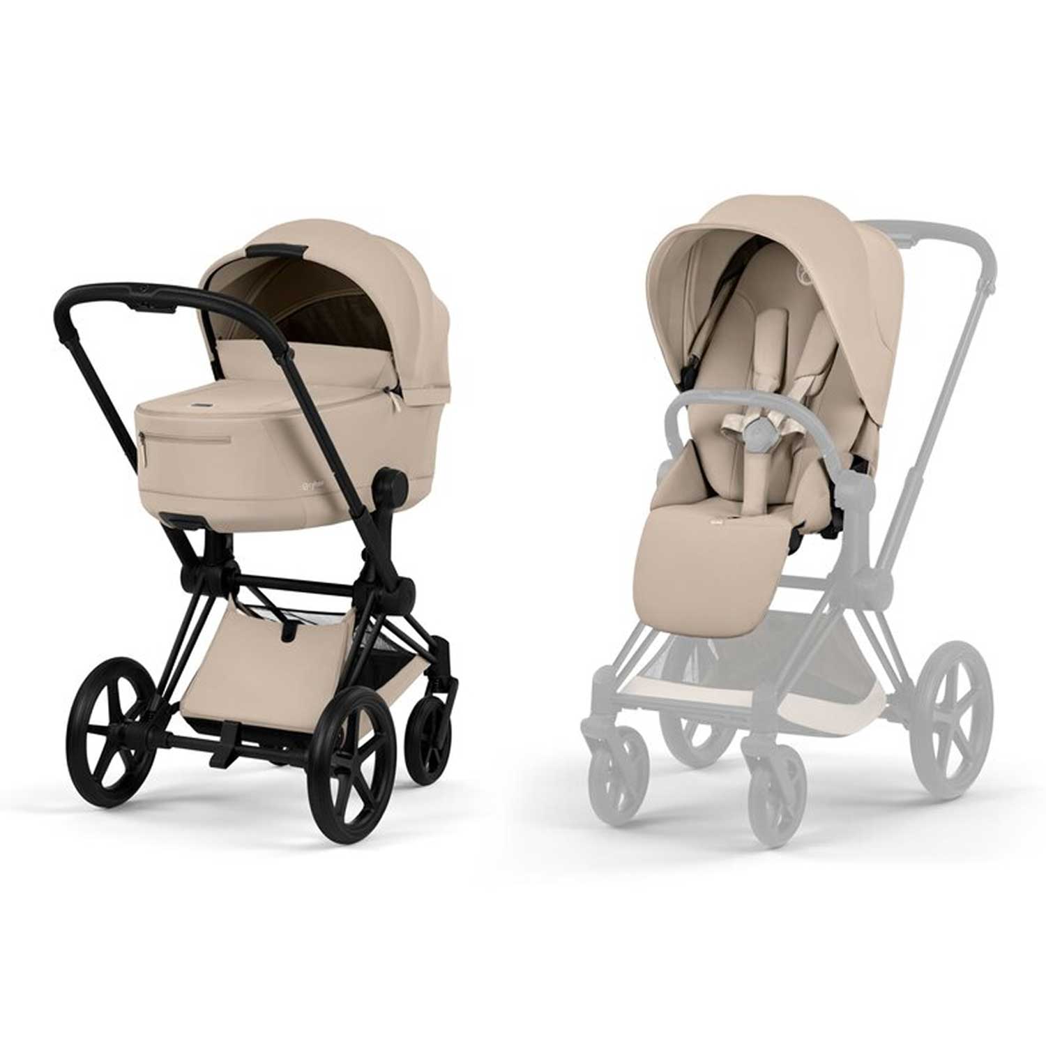 Cybex - Duo Priam Comfort: Passeggino + Navicella