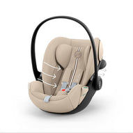 Cybex - Seggiolino Auto Cloud G3 Plus ISize Da 40 A 87 Cm