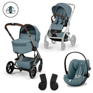 Cybex - Trio Balios S Lux Con Navicella Richiudibile E Cloud G3 Isize Plus