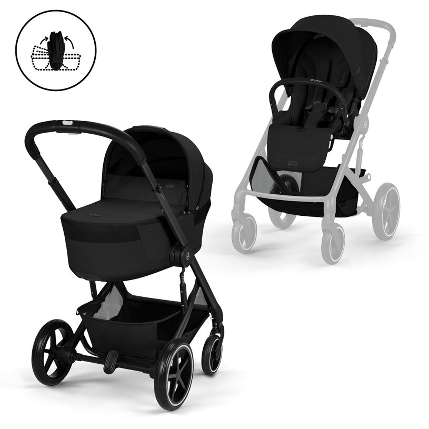 Cybex - Trio Balios S Lux Con Seggiolino Auto Cloud G3 Isize