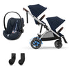 Cybex - E Gazelle S con seconda seduta e Cloud G Isize Plus