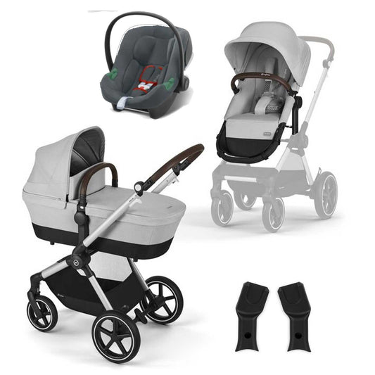 Cybex - Trio Eos Lux With Aton B2 Car Seat And Adapters Included