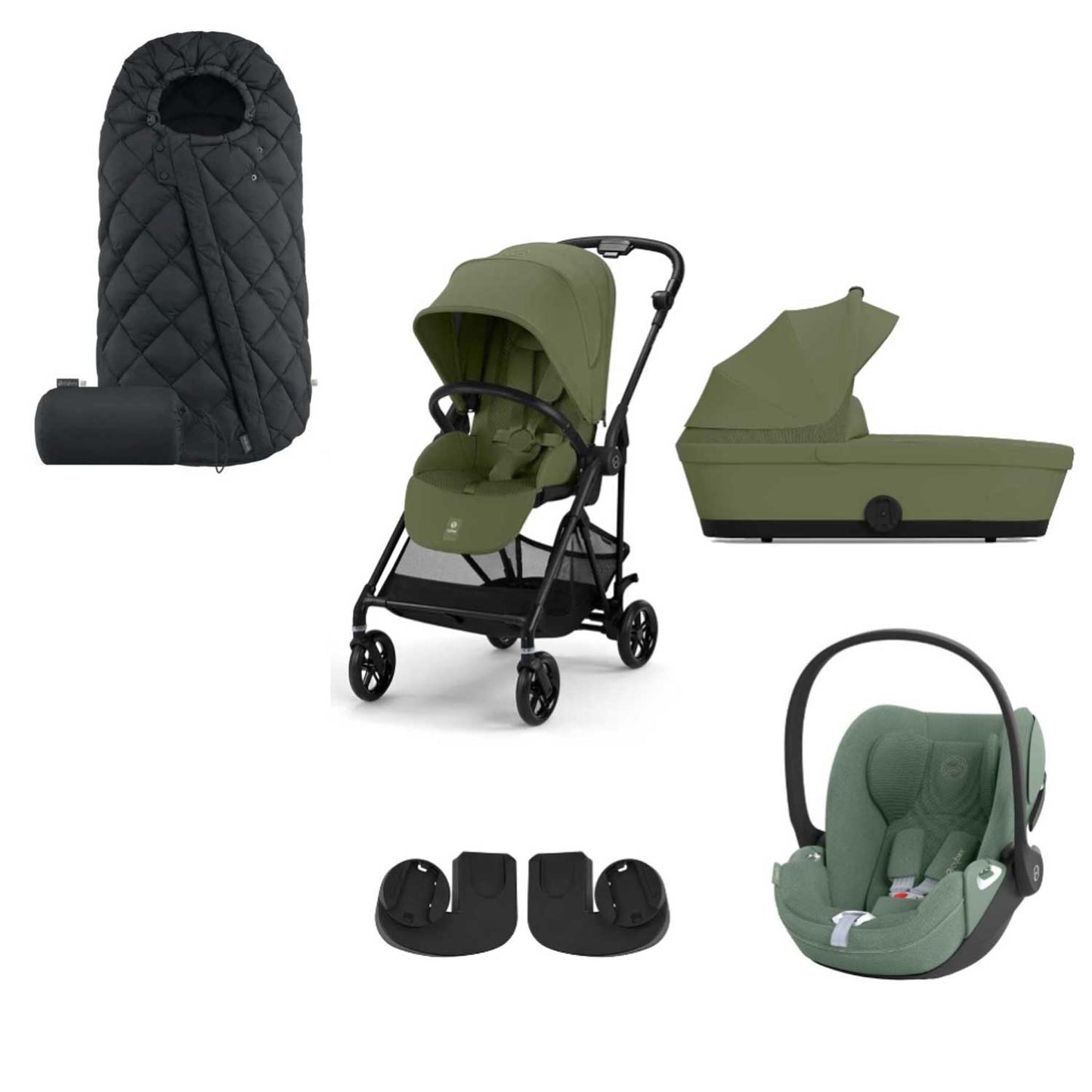 Cybex - Trio Melio Con Cloud T Isize Plus + Omaggio Snogga