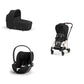 Cybex - Trio Mios: Seat Pack + Carrycot + Cloud T isize Car Seat + "Kit Mamma 2023" Case