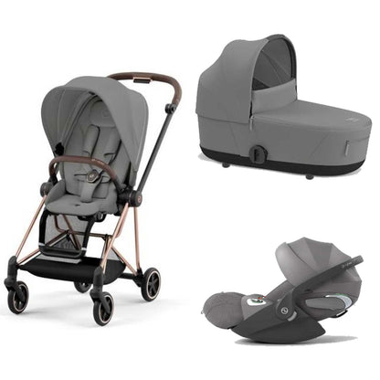 Cybex - Trio Mios: Seat Pack + Carrycot + Cloud T isize Car Seat + "Kit Mamma 2023" Case