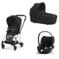 Cybex - Trio Mios: Seat Pack + Carrycot + Cloud T isize Car Seat + "Kit Mamma 2023" Case