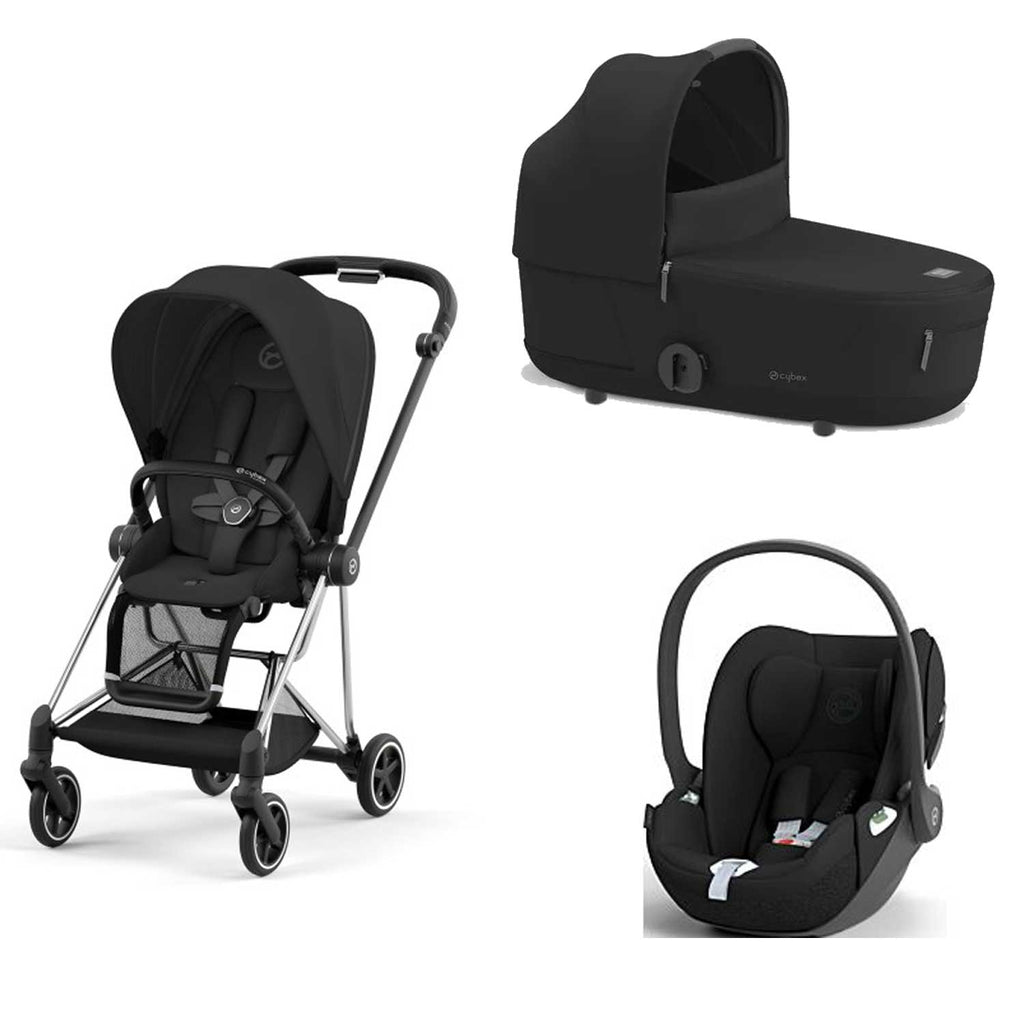 Cybex - Trio Mios: Seat Pack + Carrycot + Cloud T isize Car Seat + "Kit Mamma 2023" Case