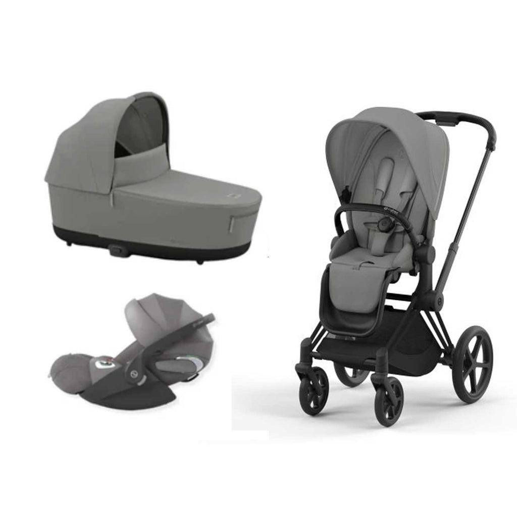 Cybex - Trio Priam: Seat Pack + Carrycot + Cloud T Isize Car Seat