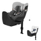 Cybex - Sirona SX2 iSize 0 18kg Car Seat + White Summer Cover