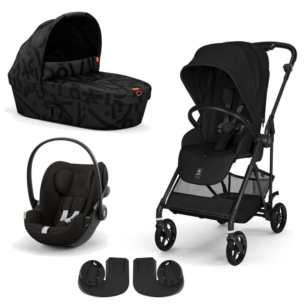 Cybex - Trio Melio Carbon con Cloud G Isize + Base Auto