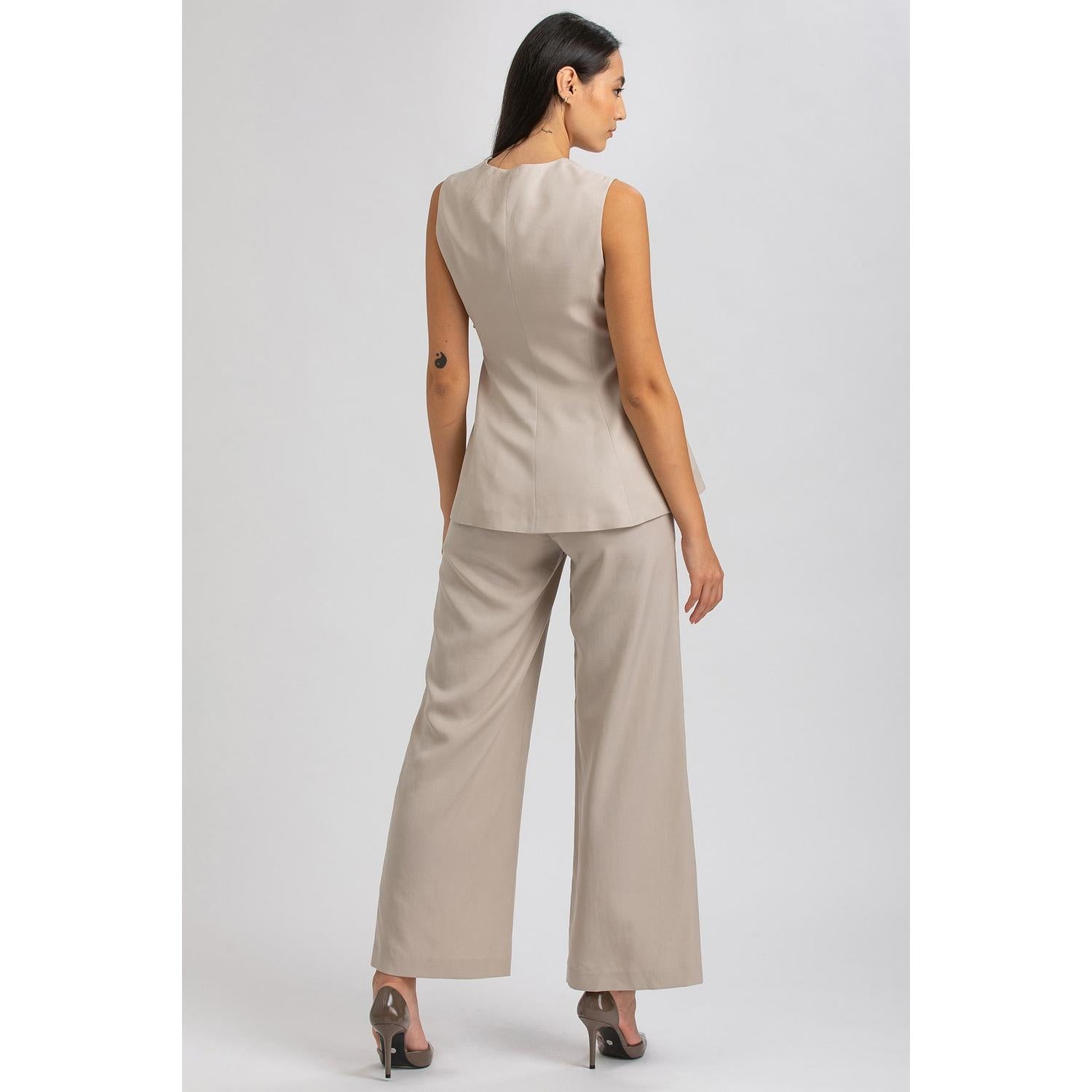 DARCY - Gilet Premaman Ice Beige