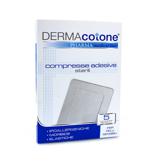Dermacotone - Compresse Sterili 10X15 5 Pezzi