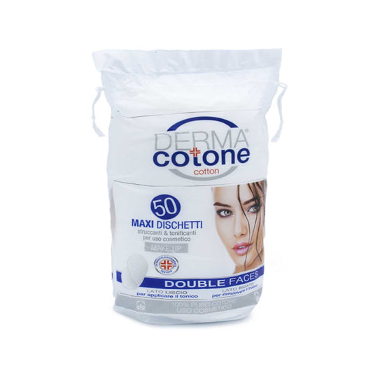 Dermacotone - Maxi Dischetti 50 Pezzi Ovali