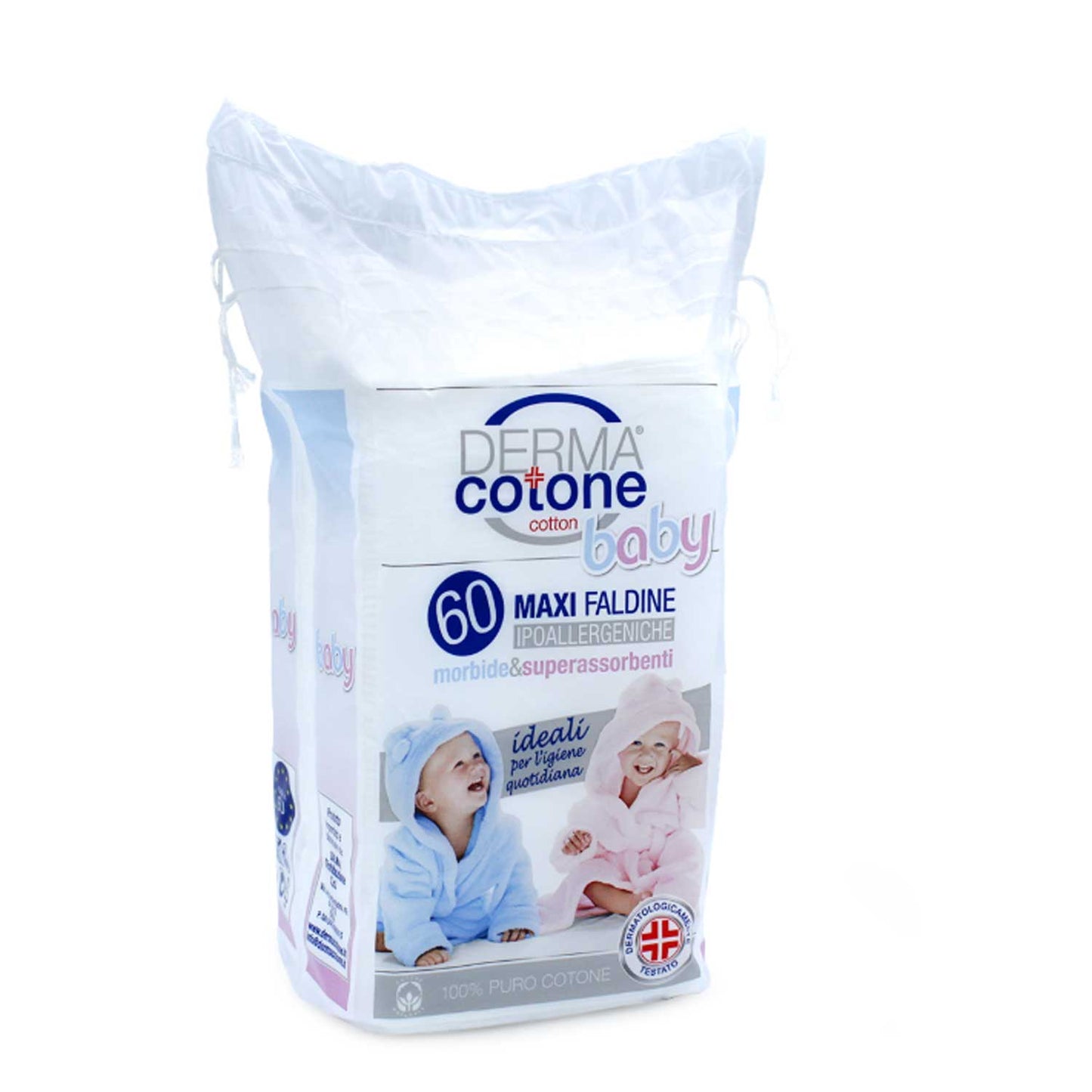 Dermacotone - Maxi Faldine 60 Pezzi Baby