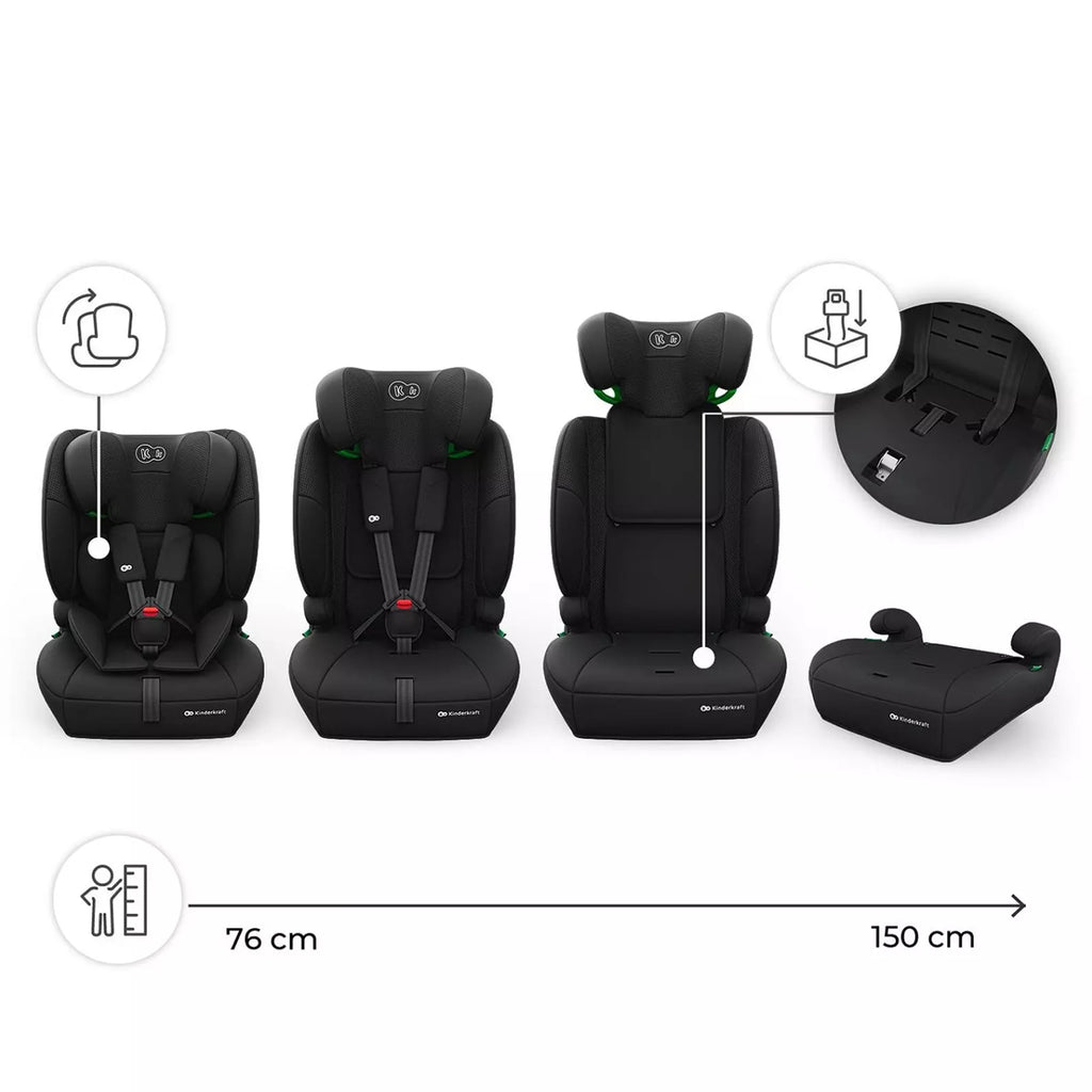 Kinderkraft - Seggiolino Auto Comfort Up 2 Plus I-Size