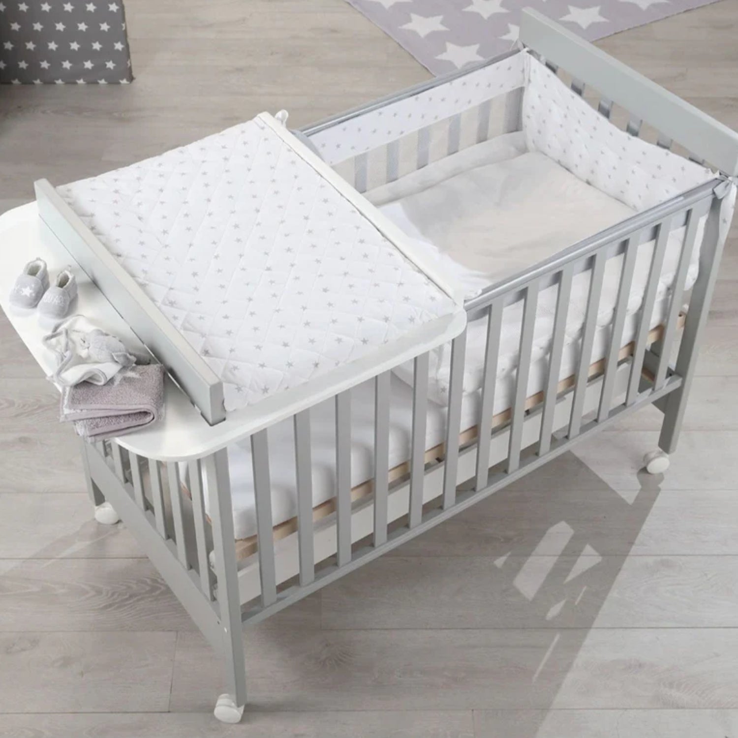 Azzurra Design - Set 4 pezzi Culla Riduttore per lettino Homi