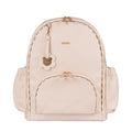 Zaino con fasciatoio beige
