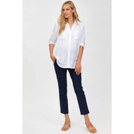 ELWOOD - Pantaloni Premaman Elasticizzati Blu