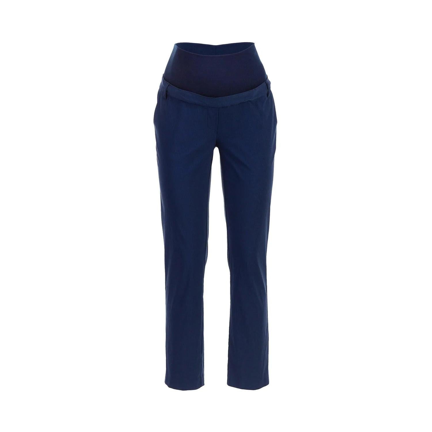 ELWOOD - Pantaloni Premaman Elasticizzati Blu