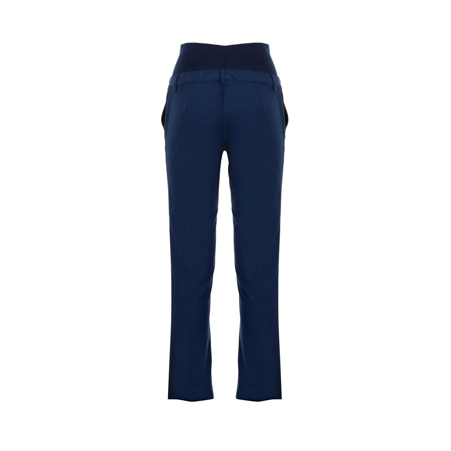 ELWOOD - Pantaloni Premaman Elasticizzati Blu