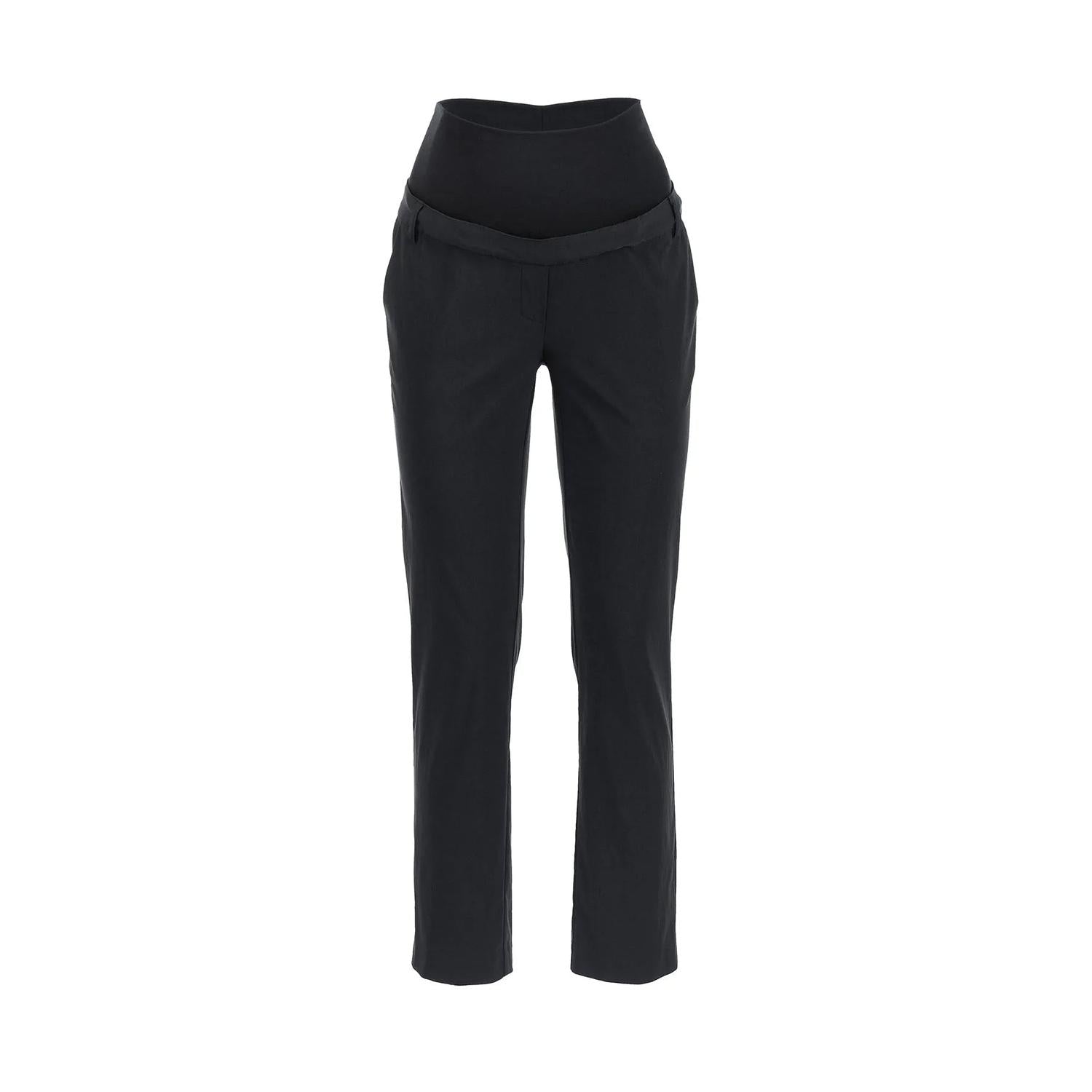 ELWOOD - Pantaloni Premaman Elasticizzati Neri