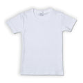 Ellepi - Maglia a maniche corte bianca da bambino in caldo cotone