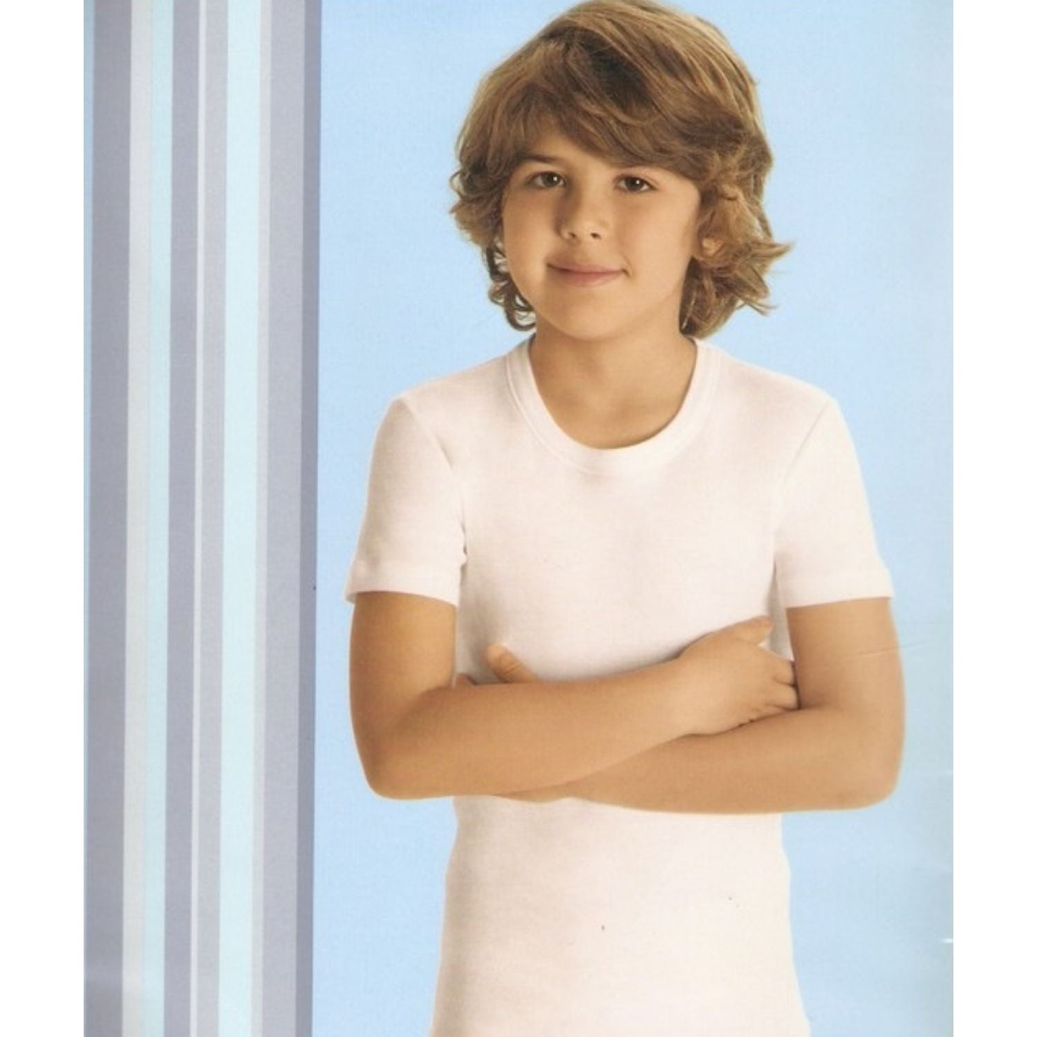 Noppies Kids T-Shirt Neonato In Bianco - Manica Corta Con Bottoni A Pressione - Taglia 56 (1-2 Mesi)