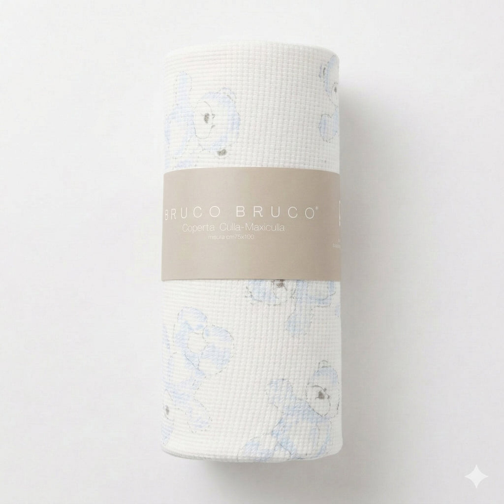Bruco Bruco - Coperta Jersey Stampata 75X100 Cm