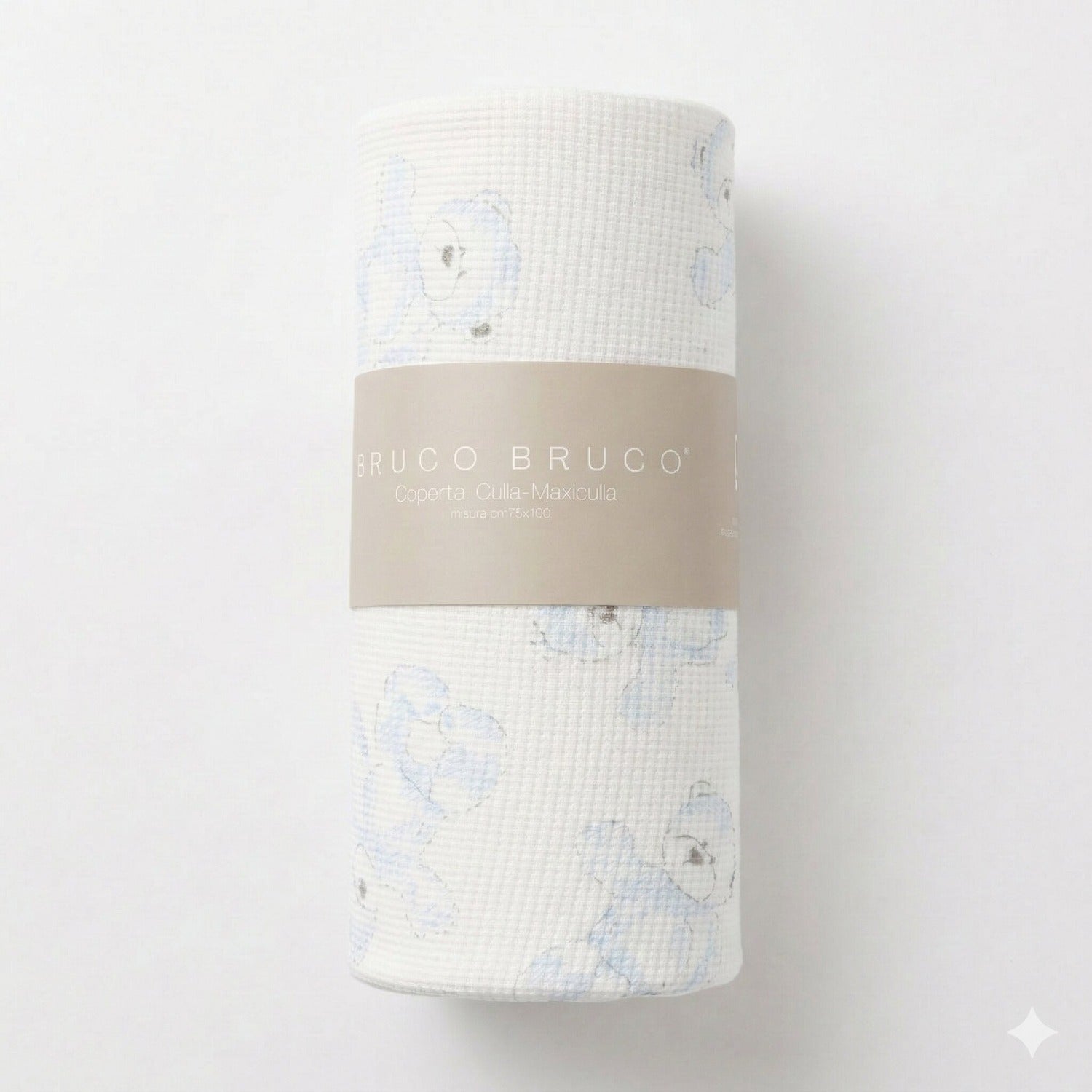 Bruco Bruco - Coperta Jersey Stampata 75X100 Cm