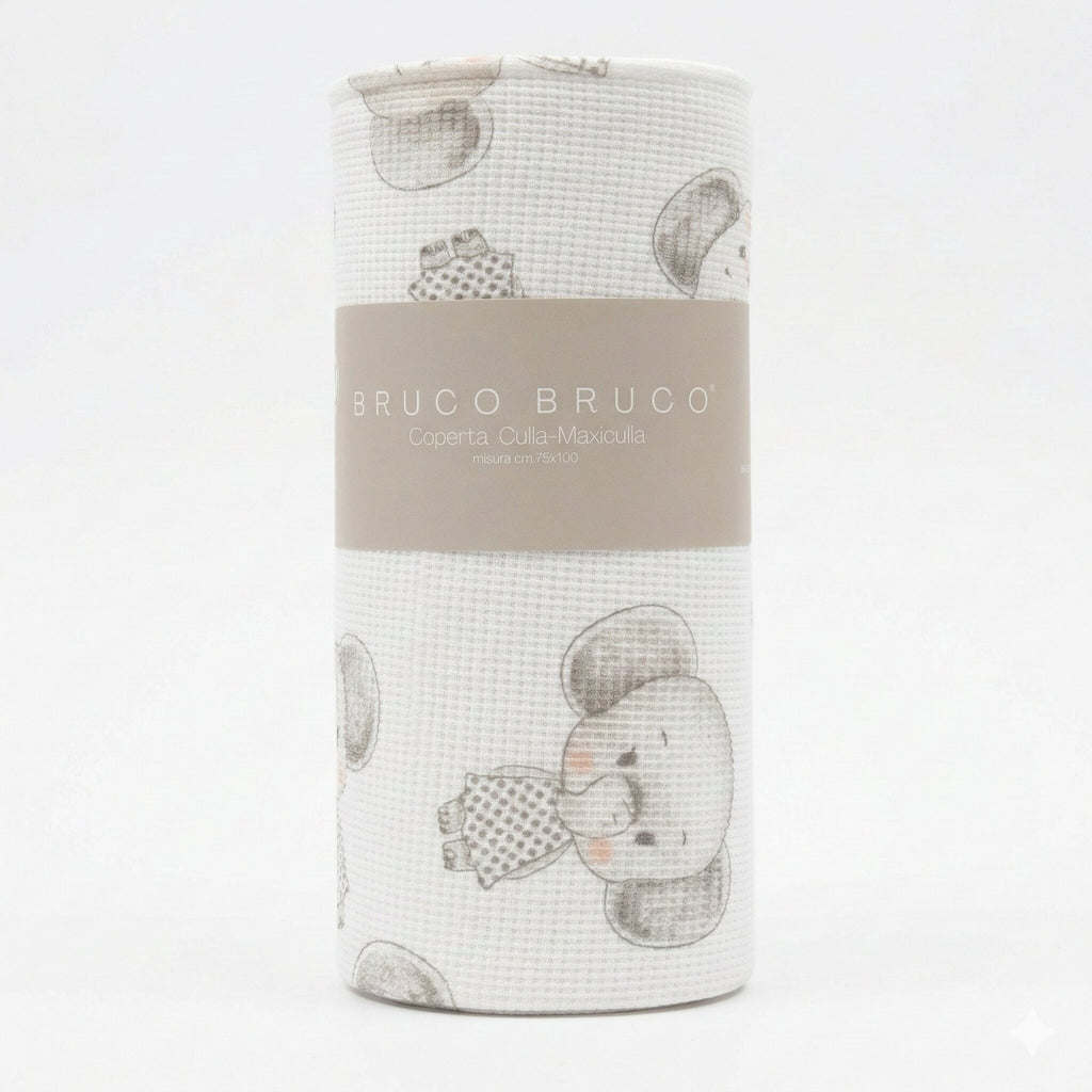 Bruco Bruco - Coperta Jersey Stampata 75X100 Cm