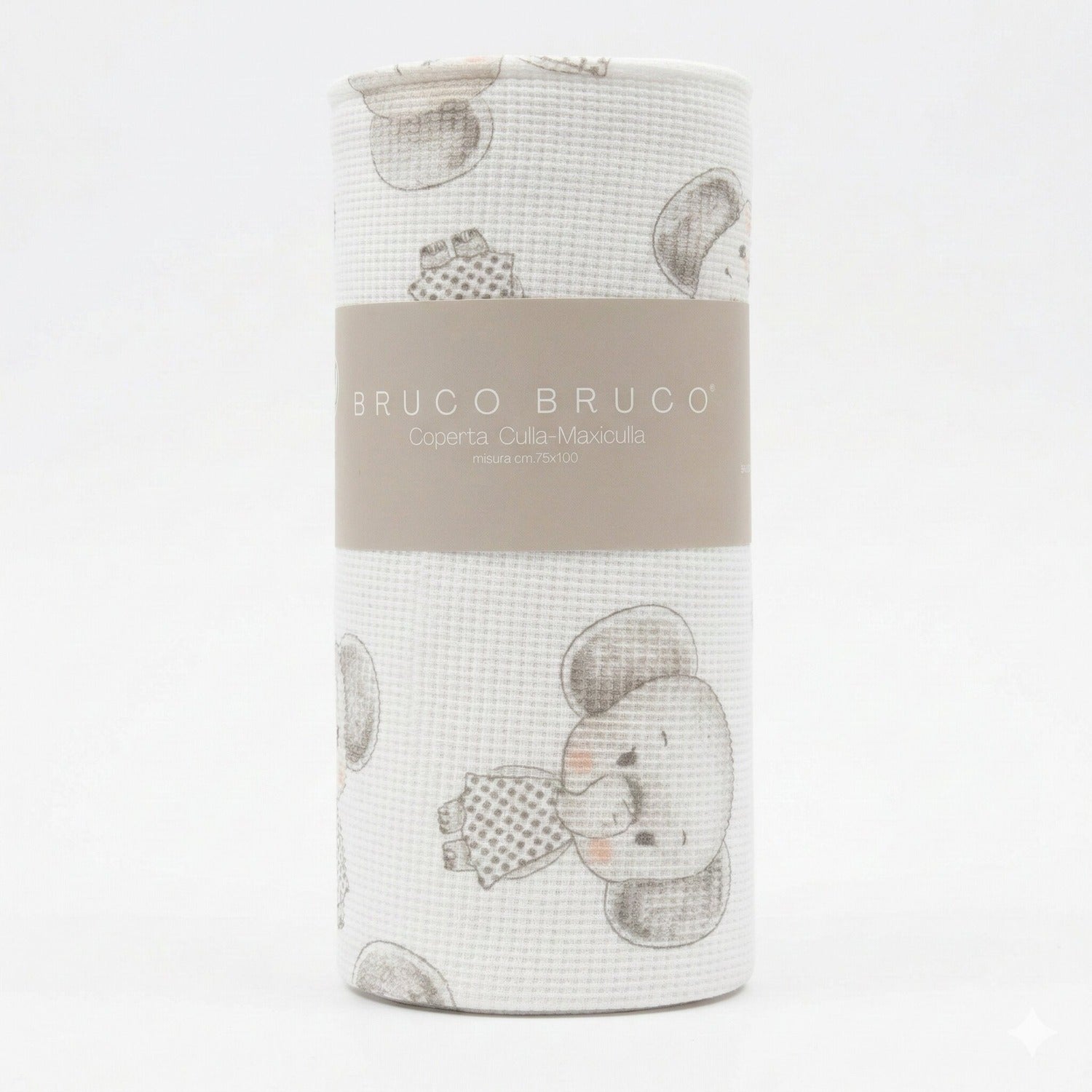 Bruco Bruco - Coperta Jersey Stampata 75X100 Cm